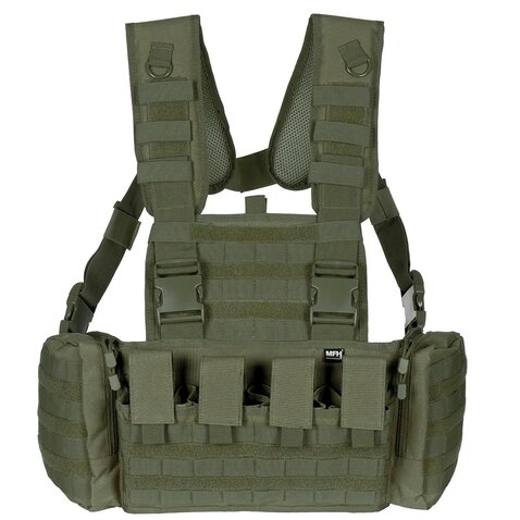 Chest Rig Mission taktikai mellény olívazöld