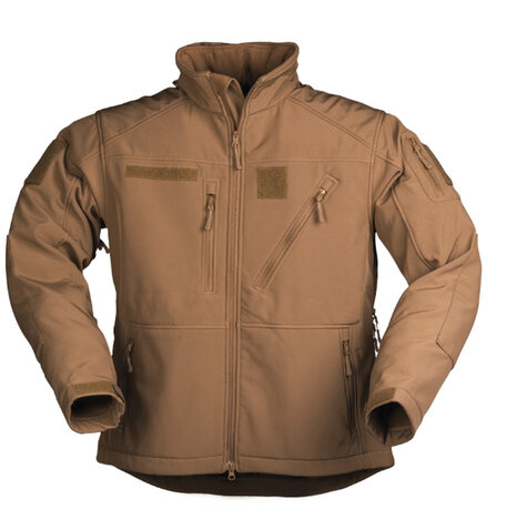 Mil-Tec SCU Softshell dzseki dark coyote