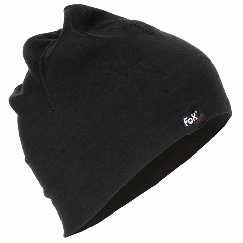 Beanie Merino Lite téli sapka fekete