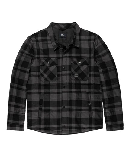 Vintage Industries bélelt kabát grey check