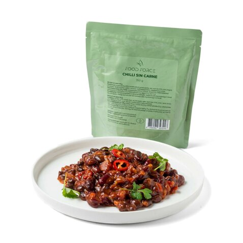 Food Force MRE készétel Chilli sin Carne