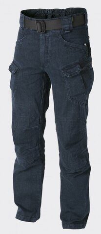 Nohavice HELIKON UTP jeans denim