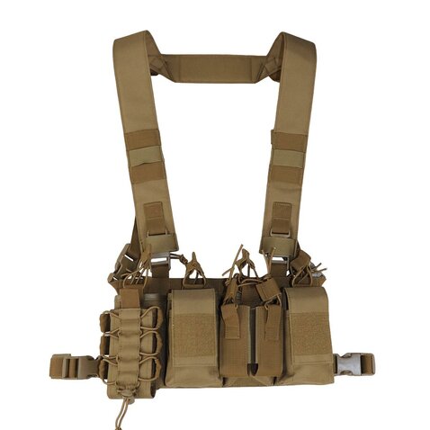 Taktická vesta Chest Rig Storm Cordura coyote