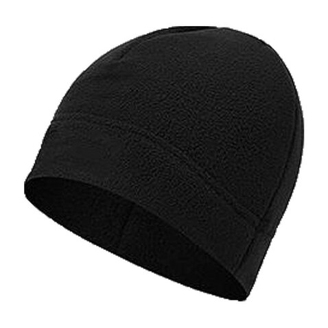 Čiapka Beanie s multifunkčným šálom čierna