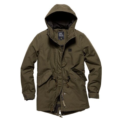 Dámska parka Vintage Industries Indy dark olive