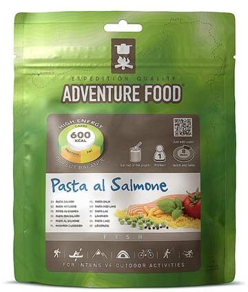 Adventure food dehidratált étel Al Salmone tészta 