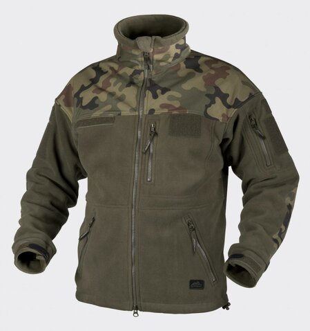 Bunda fleece Helikon "INFANTRY" PL woodland