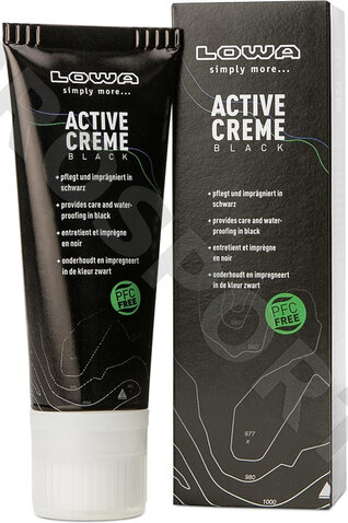 Lowa Active cipőkrém fekete 75ml