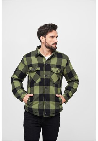 Brandit Lumberjacket kabát zöld/fekete