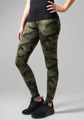 Urban Classic terepszínű leggings woodland