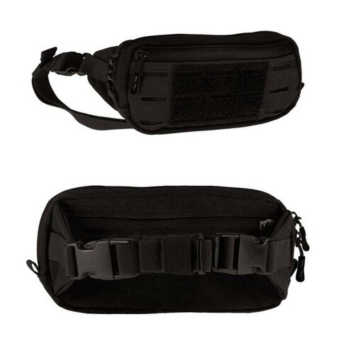 Ľadvinka Mil-Tec Fanny Pack Laser Cut černá