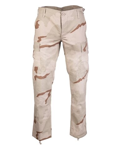 Slim-Fit BDU nadrág 100% pamut 3 color desert