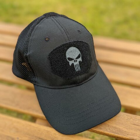 Šiltovka Tactical Skull MTC black