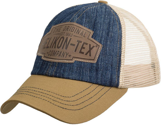 Helikon-Tex Trucker (hálós) sildes sapka denim