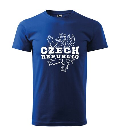 Póló Czech Republic royal blue