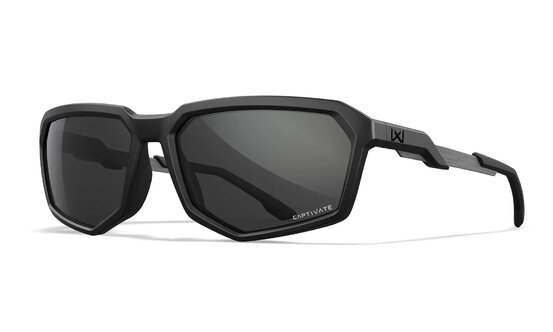 WileyX Recon Captivate napszemüveg Grey Matte / Black Frame