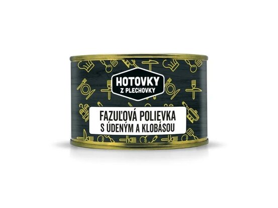 Füstölt kolbászos bableves 400ml