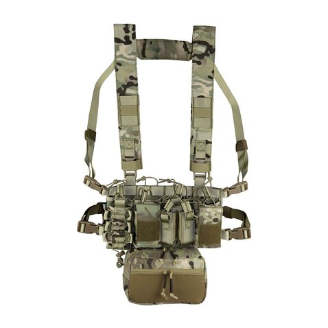 Chest Rig Storm Cordura taktikai mellény MultiCamo