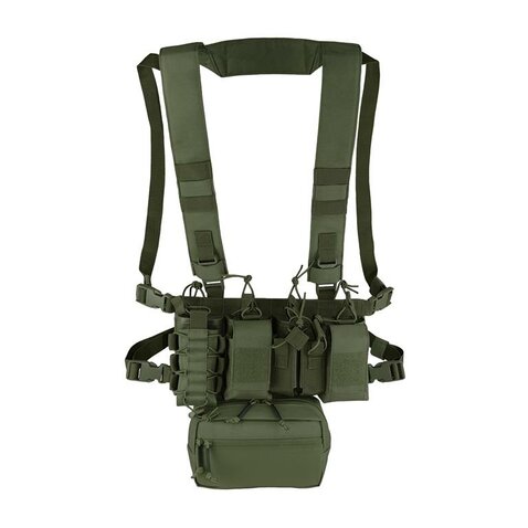 Chest Rig Storm Cordura taktikai mellény olívazöld