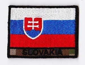 Nášivka oficiálna SVK vz. 2007 les (70x50mm)