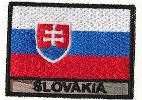 Nášivka oficiálna SVK vz. 2007 púšť (70x50mm)