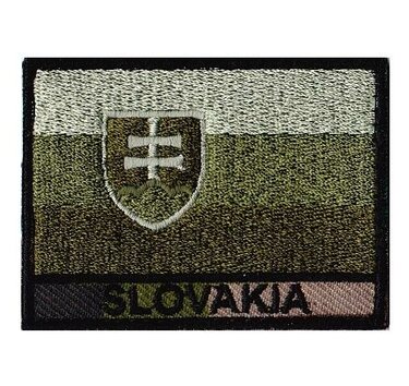 Nášivka oficiálna SVK vz. 2007 prevedenie les (70x