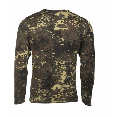 Tričko Mil-Tec flecktarn dlhý rukáv