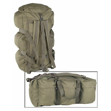 Duffle Combat 2in1 táska 98l olívazöld