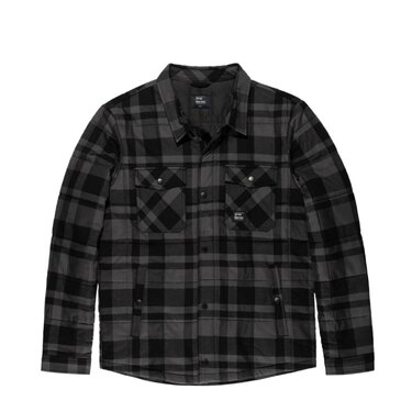 Vintage Industries bélelt kabát grey check