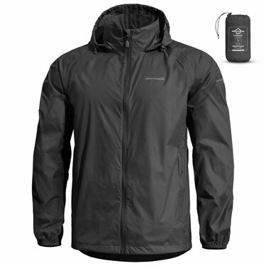 Pentagon Cloudburst Packable Jacket dzseki fekete