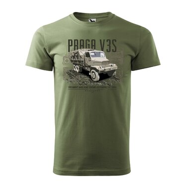 Tričko "PRAGA V3S" olive