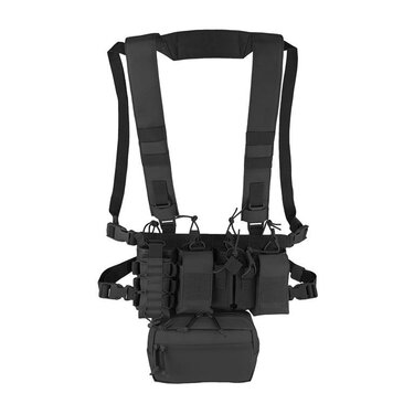 Chest Rig Storm Cordura taktikai mellény fekete