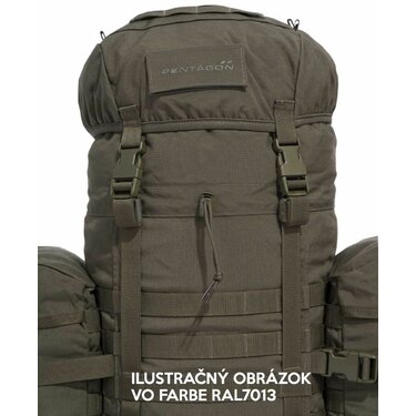 Ruksak Pentagon Deos 65l olive