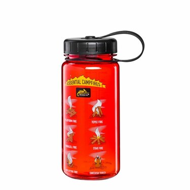 Helikon TRITAN™ BOTTLE Wide Mouth palack 550ml Red Fires