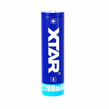 Xtar 18650 2200 mAh  lítium akkumulátor - védelemmel