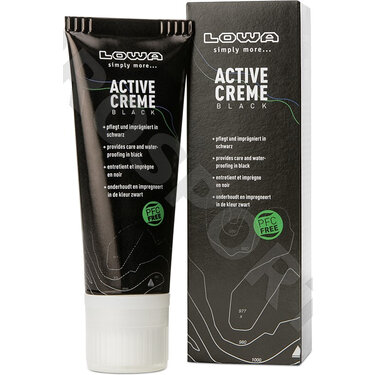 Lowa Active cipőkrém fekete 75ml