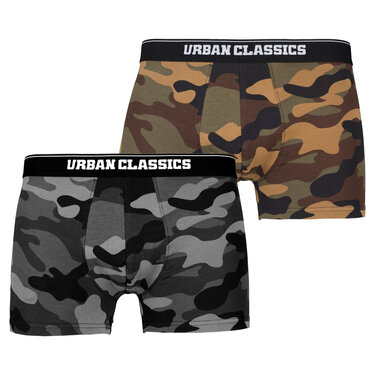 Urban Classic boxeralsó woodland + dark camo 2x