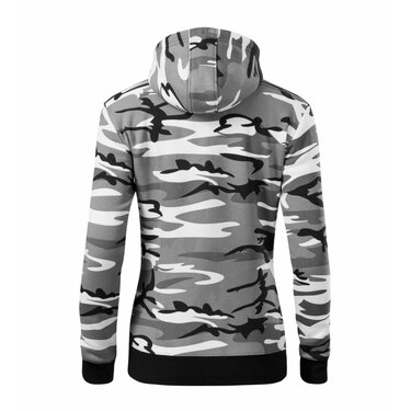 Mikina Camo Zipper dámska urban