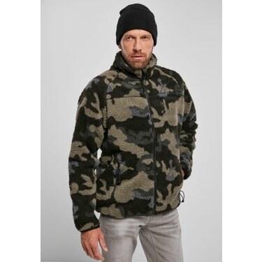 Brandit Teddyfleece pulóver dark camo