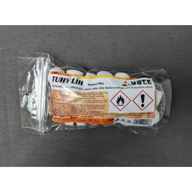 Pevný lieh YATE - tablety veľké balenie 350g