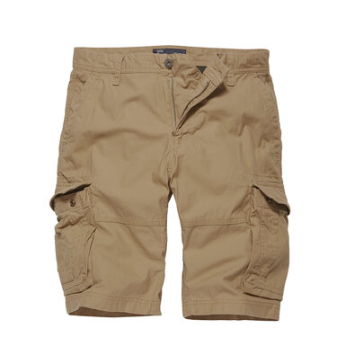 Kraťasy Vintage Industries Rowing dark khaki