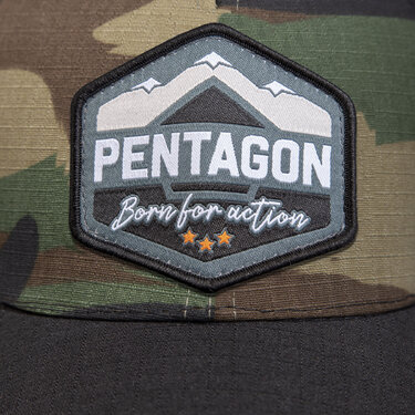 Šiltovka Pentagon ERA BFA woodland