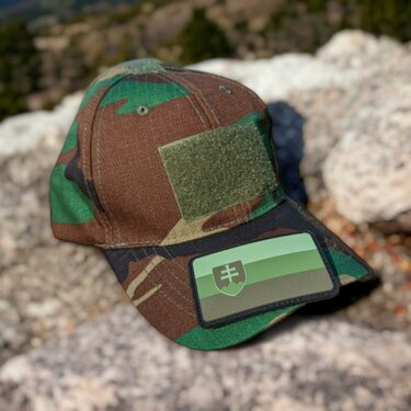 Šiltovka Rip/Stop Tactical Patch Slovensko woodlan