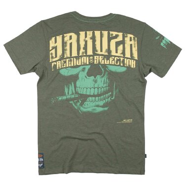 Tričko Yakuza Premium 3018 Protect Destroy olive