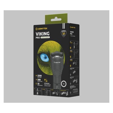 Taktická baterka Armytek Viking Pro Magnet USB (22