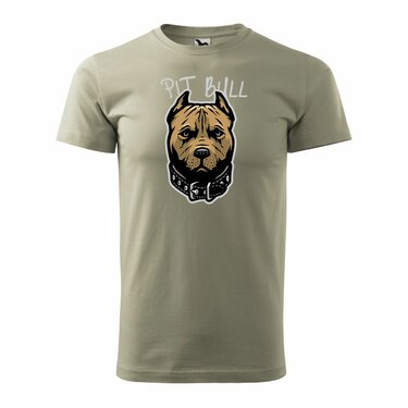 Póló Pit Bull khaki